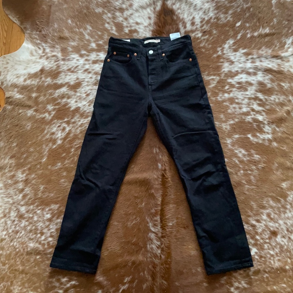 Levi’s Wedgie Straight in black